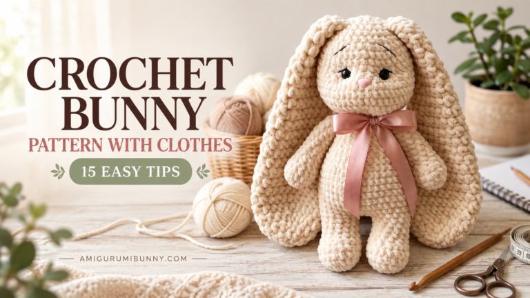 Crochet Bunny Pattern With Clothes: 15 Easy Tips