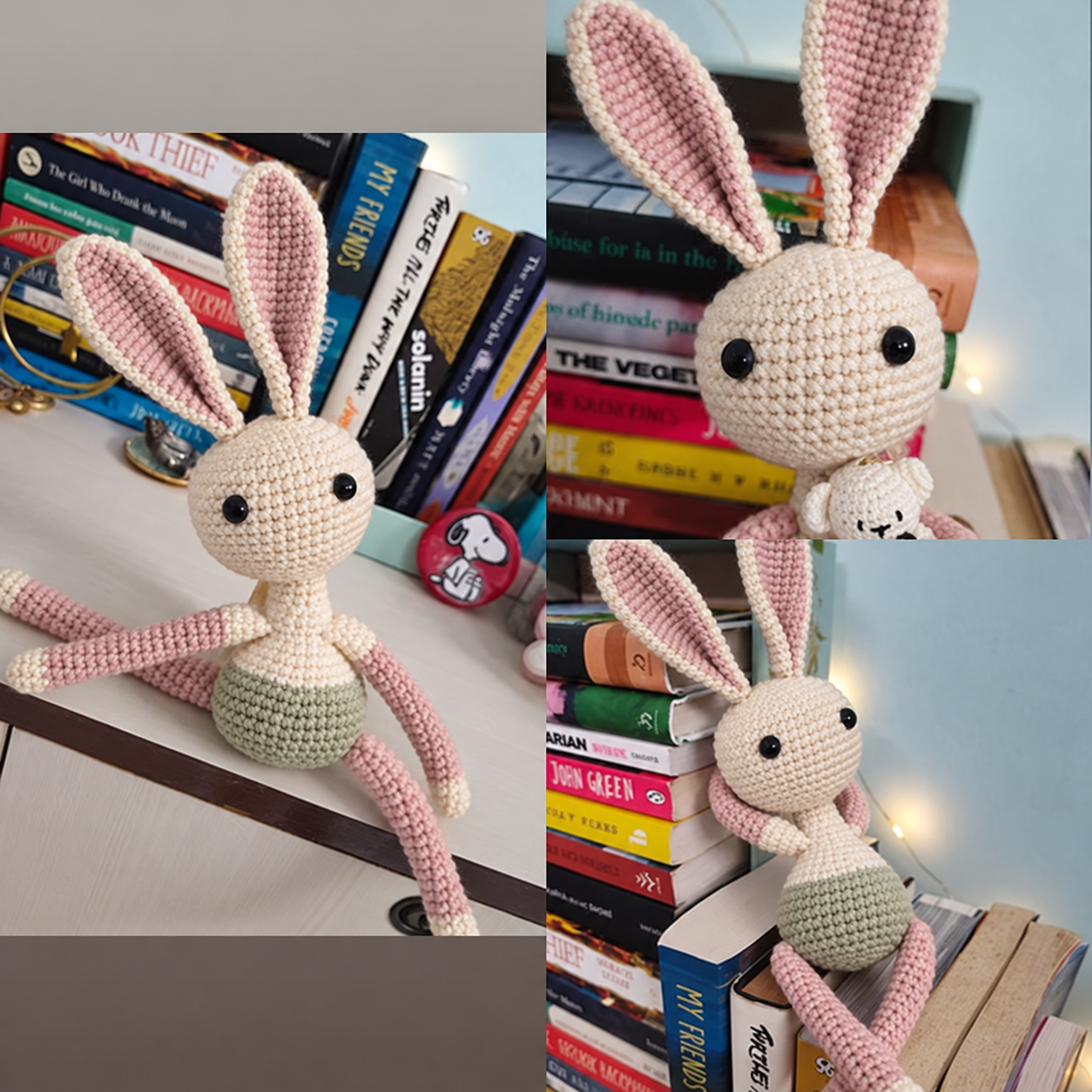 low sew amigurumi bunny pattern for beginners