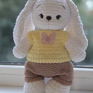 Cute handmade amigurumi bunny pattern result